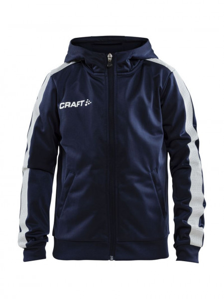 CRAFT Pro Control Hood Jacket JR Navy/White
