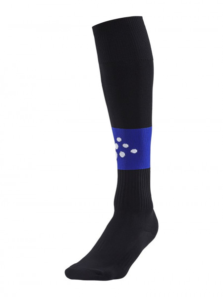 CRAFT Squad Sock Contrast Black/Club Cobolt