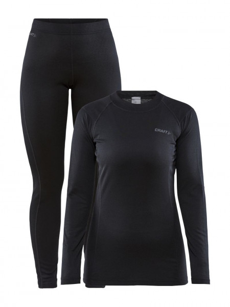 CRAFT CORE Warm Baselayer Set W BLACK