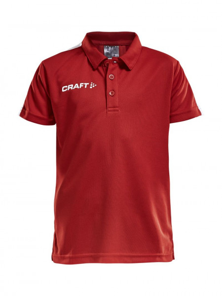 CRAFT Progress Polo Pique JR Bright Red