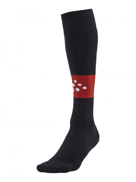 CRAFT Squad Sock Contrast Black/Bright Red