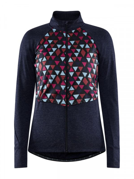 CRAFT Adv Bike SubZ Wool LS Jersey W BLAZE-MULTI