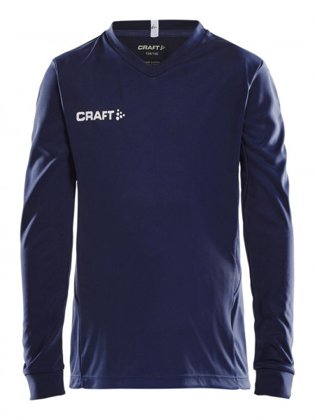 CRAFT Squad Jersey Solid LS JR Navy