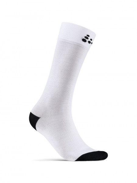 CRAFT CORE Endure Bike Sock WHITE-BLACK