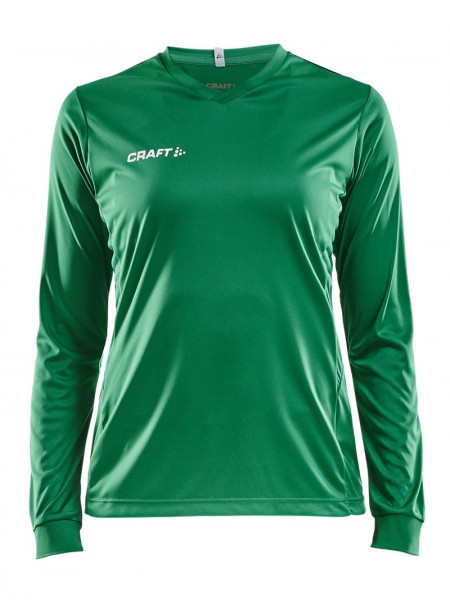 CRAFT Squad Jersey Solid LS W Team Green