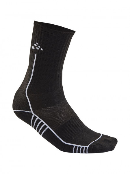 CRAFT Progress Mid Sock Black