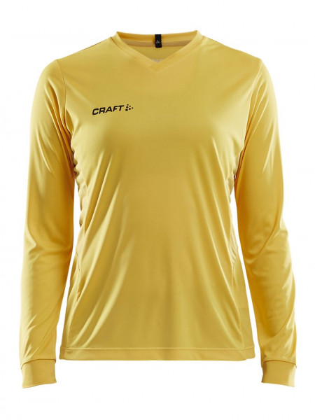 CRAFT Squad Jersey Solid LS W Sweden Yellow