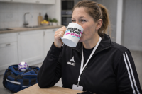 H.W.P Tasse, weiß